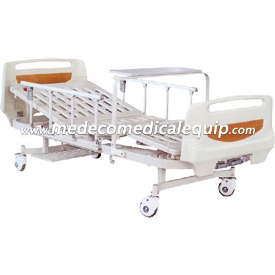 Hospital Bed With ABS Head & Foot Board and Turning Table ME20