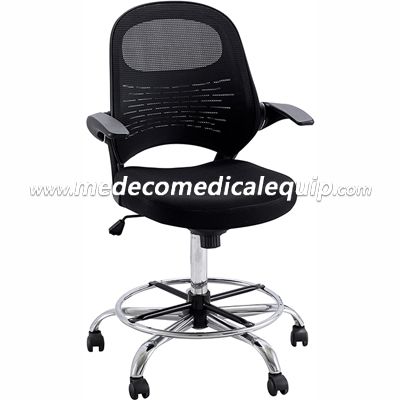 High Backrest Office Chair With Steel Pedal And Base MEE704