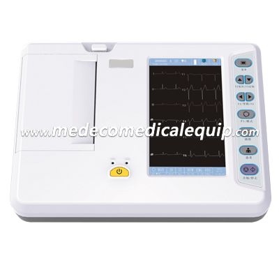 Medical Portable Digital Electrocardiograph 6 Channel ECG Machine ME3306G