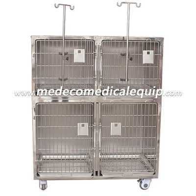 Medeco Veterinary Pet Products 304 Stainless Steel Animal House MEl01