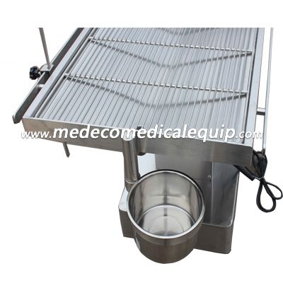 Pet Hospital Stainless Steel Veterinary Surgical Operation Table ME-06