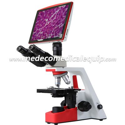 ME236-A LCD Screen Digital Trinocular Biological 1600X Microscope 