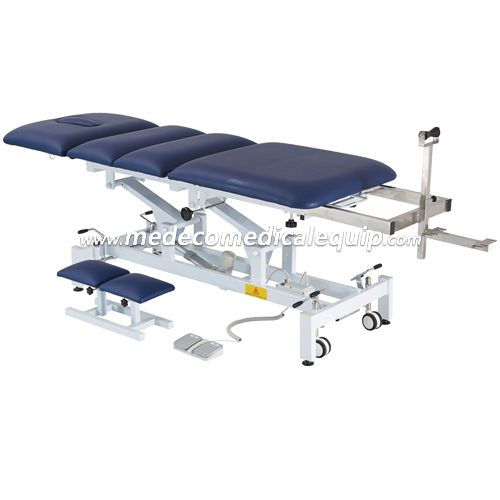 4 Section Physical Therapy Electric Lumbar Chiropractic Massage Traction Table