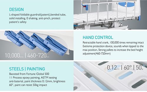 Manual Hospital Bed MEF4W