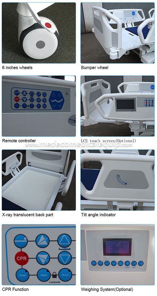 Electric ICU Bed With Touch Panel ME05-1