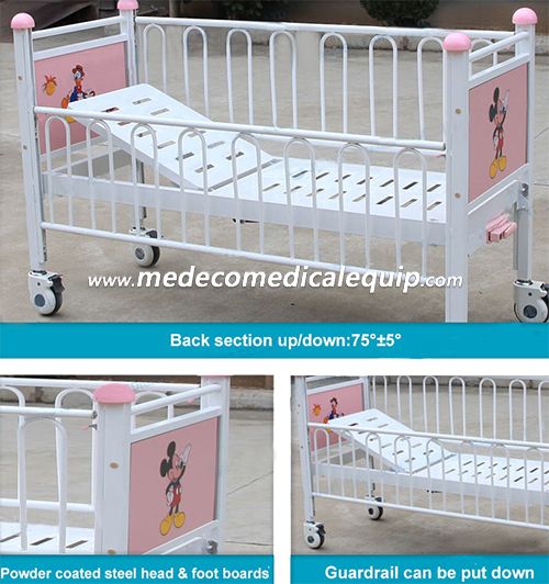 Adjustable Children Bed With Slide MEX03-1