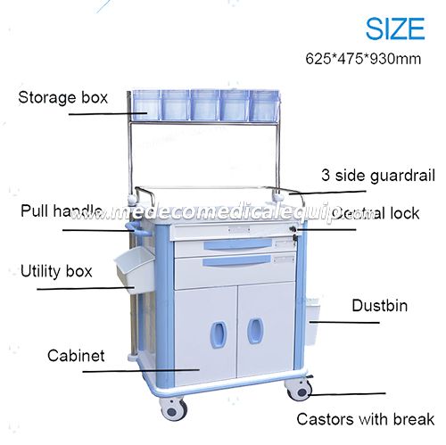 ABS Hospital Emergency Trolleys MERAT722