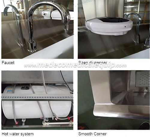 Simple Economic Stainless Steel Washing Sink MEH036-4