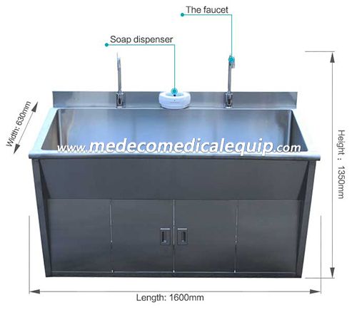 Stainless Steel Washing Sink MEH036-2