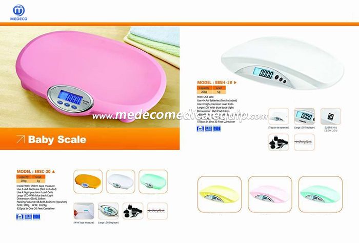 Hospital /Household Baby Scale and Digital Baby Scale EBSC-20