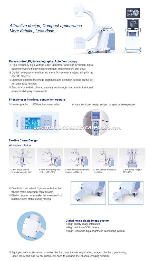 High Frequency Mobile C-arm System MEX112/MEX112B