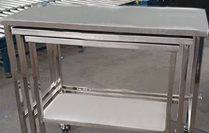 Stainless Steel Medicine Transport Moving Trolley ME006-102