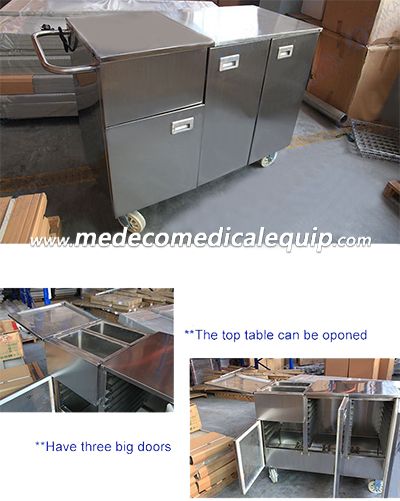 Stainless Steel Insulated Food Cart ME012