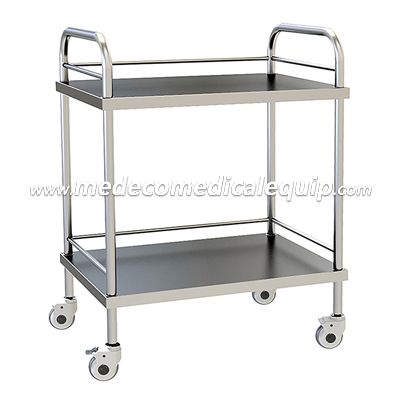 Stainless Steel Hospital Treatment Trolley ME004