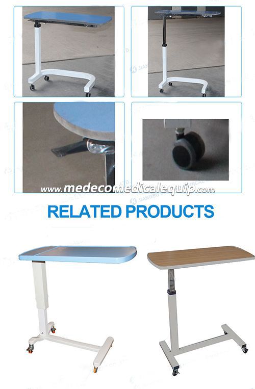 Adjustable Hospital Over Bed Dinning Table MEH042-101 (O)