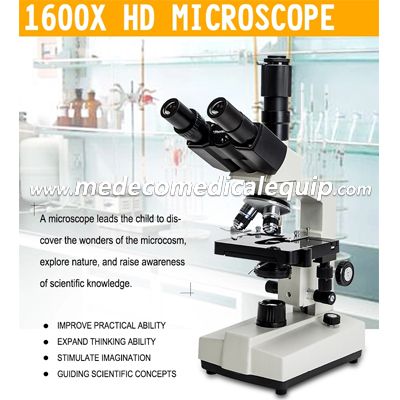 100X-1600X 9.7'' Students LCD Trinocular Digital Microscope MEXSP-36TV-1600X