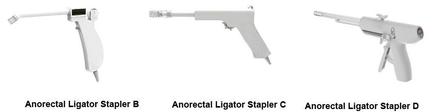 Medical Surgical Disposable Anorectal Ligator Stapler with CE