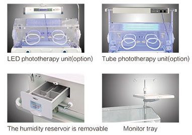 Medical Neonatal Incubator For Preterm Babies With Humidity Reservoir ME--3000B