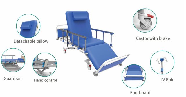 Medical Electric Equipment Sit for Dialysis Hemodialysis Chair (ME-CD-280)