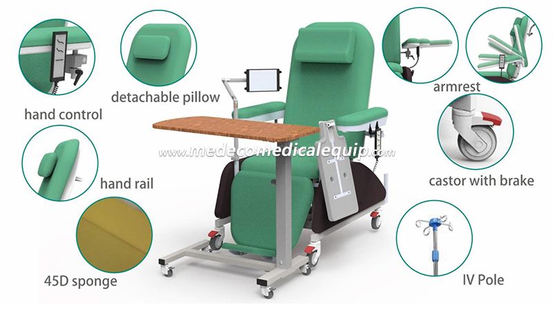 Medical Multifunctional Blood Donation Chair (ME-YD-211)