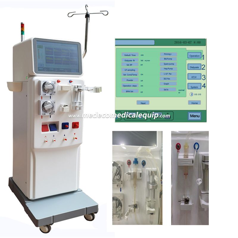 Medical Hemodialysis LCD Touch Dialysis Kidney Therapy Hemodialysis W-T 200B